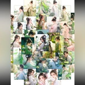 🀄️GREEN-Soft Anime Girl🀄️